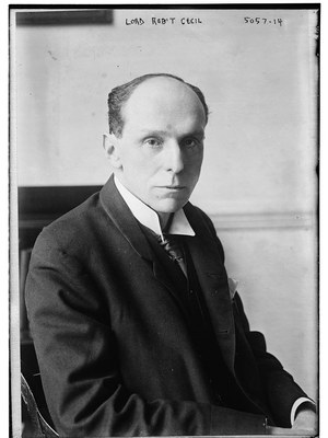 Robert Cecil, 1st Viscount Cecil of Chelwood (1864-1958)