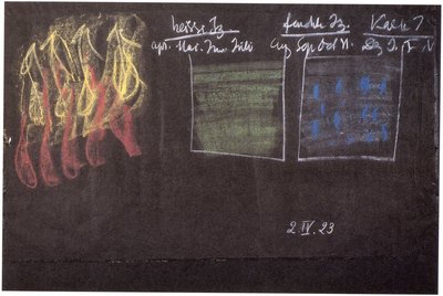 Blackboard drawing, plate 5