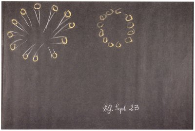 Blackboard drawing, plate 6