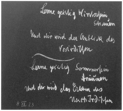 Blackboard drawing, plate 14