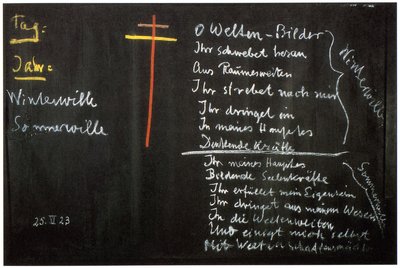 Blackboard drawing, plate 5