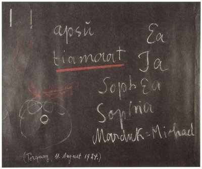 Blackboard drawing, plate 1