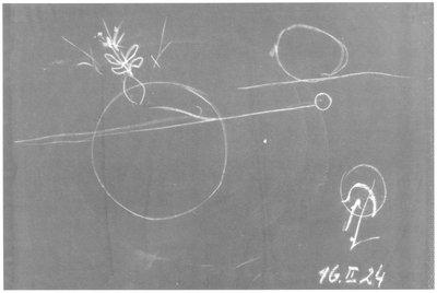 Blackboard drawing, plate 1