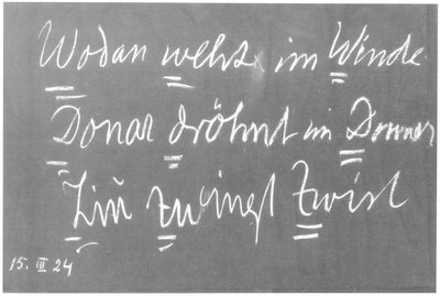 Blackboard drawing, plate 14
