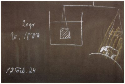 Blackboard drawing, plate 3