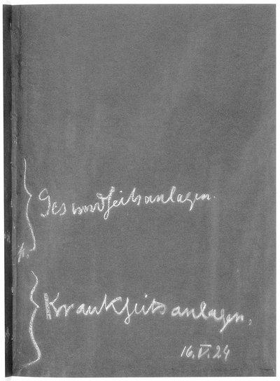 Blackboard drawing, plate 11