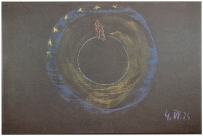 Blackboard drawing, plate 17