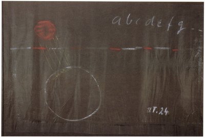 Blackboard drawing, plate 9