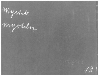 Blackboard drawing, plate 5a