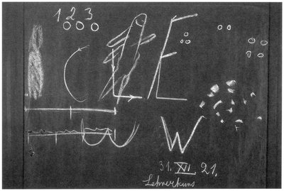 Blackboard drawing, plate 6