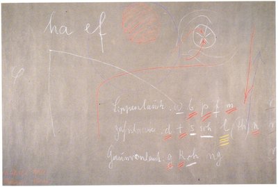 Blackboard drawing, plate 4