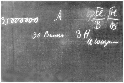 Blackboard drawing, plate 12