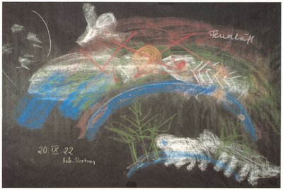 Blackboard drawing, plate 6