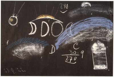 Blackboard drawing, plate 7
