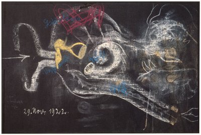 Blackboard drawing, plate 4