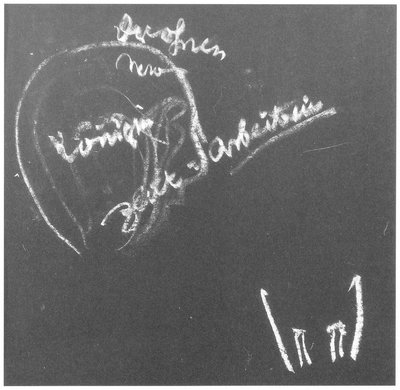 Blackboard drawing, plate 13