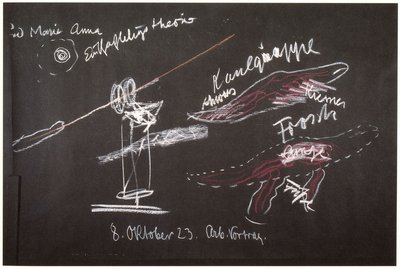 Blackboard drawing, plate 2