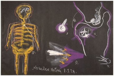 Blackboard drawing, plate 1