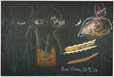 Blackboard drawing, plate 10