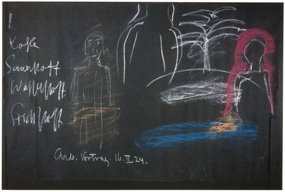 Blackboard drawing, plate 8