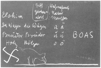 Blackboard drawing, plate 21