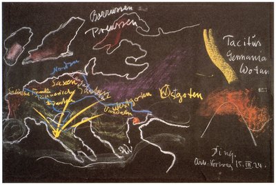 Blackboard drawing, plate 7