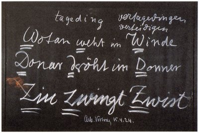 Blackboard drawing, plate 8