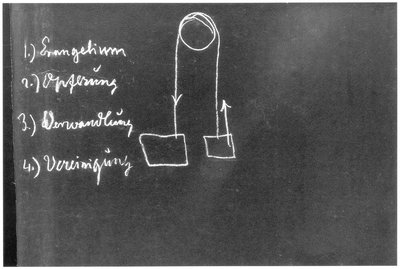 Blackboard drawing, plate 1
