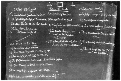 Blackboard drawing, plate 18