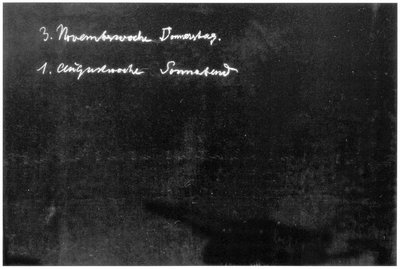 Blackboard drawing, plate 19a