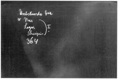 Blackboard drawing, plate 9