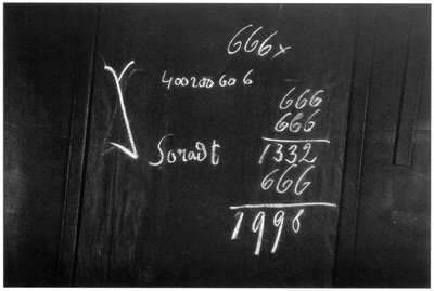 Blackboard drawing, plate 6