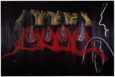 Blackboard drawing, plate 7