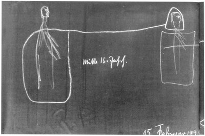 Blackboard drawing, plate 14