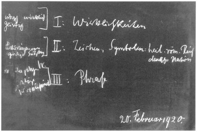 Blackboard drawing, plate 16