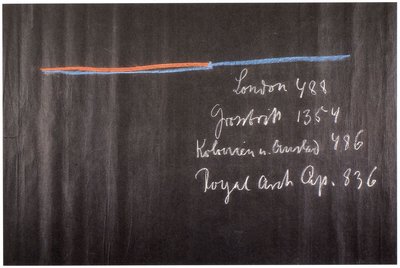 Blackboard drawing, plate 17