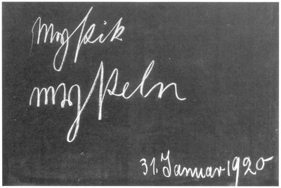 Blackboard drawing, plate 7