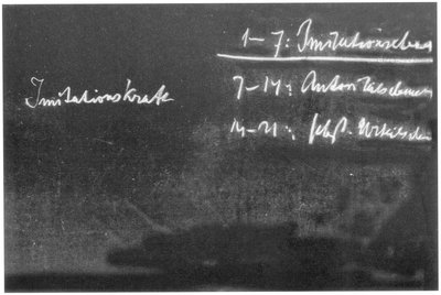 Blackboard drawing, plate 20