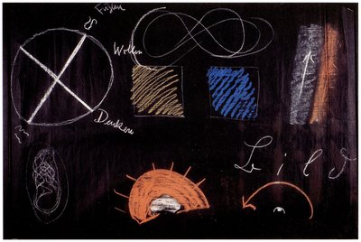 Blackboard drawing, plate 5
