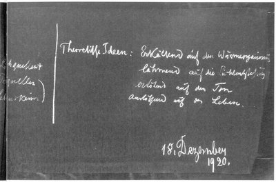 Blackboard drawing, plate 18