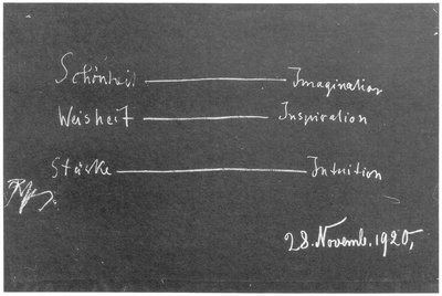 Blackboard drawing, plate 5