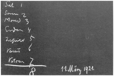 Blackboard drawing, plate 5