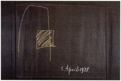 Blackboard drawing, plate 9