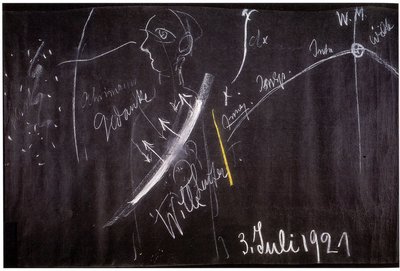 Blackboard drawing, plate 9
