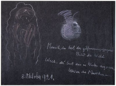 Blackboard drawing, plate 14