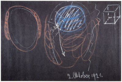 Blackboard drawing, plate 9