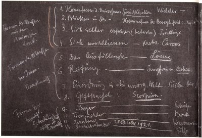 Blackboard drawing, plate 5